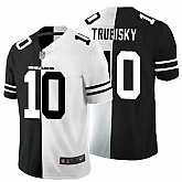 Nike Bears 10 Mitchell Trubisky Black And White Split Vapor Untouchable Limited Jersey Dyin,baseball caps,new era cap wholesale,wholesale hats